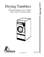 Alliance Laundry Systems DCB30CE Service Manual предпросмотр