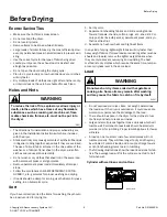 Предварительный просмотр 8 страницы Alliance Laundry Systems DR3003WX User Manual