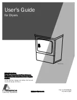 Alliance Laundry Systems DR5000WEs User Manual preview