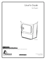 Alliance Laundry Systems DRY2025N User Manual preview