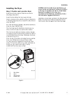 Preview for 9 page of Alliance Laundry Systems DRY710C Installation & Operation Manual