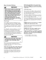 Preview for 4 page of Alliance Laundry Systems Frontload Washer Installation Instructions Manual