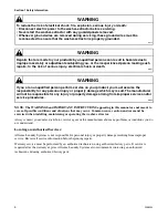 Preview for 4 page of Alliance Laundry Systems HC18 Preliminary Service Manual