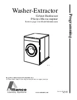 Alliance Laundry Systems HC18PC2 Instructions Manual preview