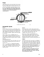 Preview for 8 page of Alliance Laundry Systems Home Laundry Automatic Washers Operating Instructions Manual