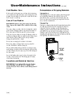 Preview for 13 page of Alliance Laundry Systems Home Laundry Automatic Washers Operating Instructions Manual