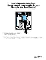 Alliance Laundry Systems LES33A Installation Instructions Manual предпросмотр