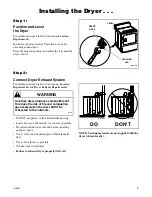 Preview for 7 page of Alliance Laundry Systems LES33A Installation Instructions Manual