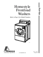 Alliance Laundry Systems LTS85A*H Service Manual предпросмотр