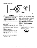 Предварительный просмотр 3 страницы Alliance Laundry Systems LTZ87A*H2802 Series Operating Instructions Manual