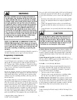 Предварительный просмотр 3 страницы Alliance Laundry Systems SG025D Original Instructions Manual