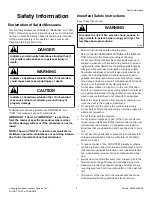 Preview for 5 page of Alliance Laundry Systems Speed Queen DR3003WG User Manual