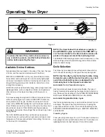 Preview for 10 page of Alliance Laundry Systems Speed Queen DR3003WG User Manual