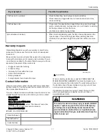 Preview for 17 page of Alliance Laundry Systems Speed Queen DR3003WG User Manual