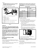 Preview for 8 page of Alliance Laundry Systems Speed Queen FR7002WN Installation Instructions Manual