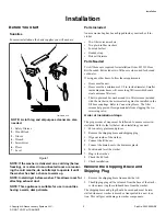 Preview for 5 page of Alliance Laundry Systems TR5104WN Installation Instructions Manual