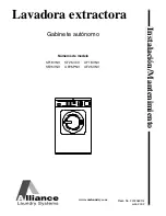 Preview for 47 page of Alliance Laundry Systems UF18VNV Installation & Maintenance