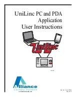 Alliance Laundry Systems UniLinc User Instructions preview