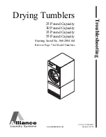 Предварительный просмотр 1 страницы Alliance Laundry Systems YT025E Troubleshooting Manual