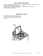 Предварительный просмотр 4 страницы Alliance Laundry Systems YWNE52PP113TW01 Manual