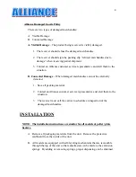 Preview for 4 page of Alliance Products DALPH1002 Operation Manual