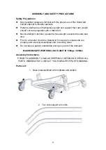 Preview for 3 page of ALLIANCE 1914 User Manual