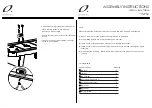 Предварительный просмотр 1 страницы ALLIANCE 7SMGIAAH07 Assembly Instructions