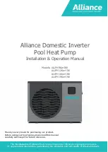 ALLIANCE ALLPH120R410-INV Installation & Operation Manual предпросмотр