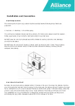 Предварительный просмотр 7 страницы ALLIANCE ALLPH120R410-INV Installation & Operation Manual