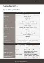 Предварительный просмотр 5 страницы ALLIANCE POM100 User Manual