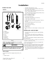 Preview for 8 page of ALLIANCE Speed Queen DR5003WE Installation Instructions Manual