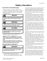 Preview for 7 page of ALLIANCE UM202 series Installation Operation & Maintenance