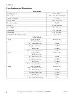 Preview for 10 page of ALLIANCE UW50P4 Installation & Maintenance