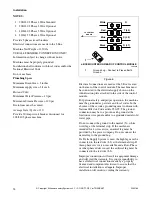 Preview for 16 page of ALLIANCE UW50P4 Installation & Maintenance