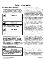 Preview for 5 page of ALLIANCE WMA103E ARIES Installation Operation & Maintenance