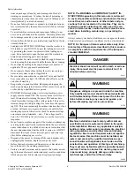 Preview for 6 page of ALLIANCE WMA103E ARIES Installation Operation & Maintenance