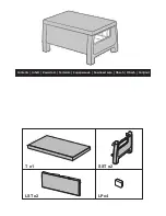 Preview for 11 page of Allibert CORFU WEEKEND Assembly Instructions Manual