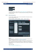 Предварительный просмотр 495 страницы Allice Messtechnik R&S ZND User Manual