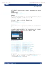 Предварительный просмотр 496 страницы Allice Messtechnik R&S ZND User Manual