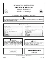 Предварительный просмотр 1 страницы Allied Air 045-B12 Installation Instructions Manual