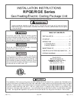 Preview for 1 page of Allied Air 506271-01 Installation Instructions Manual