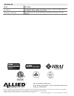 Preview for 48 page of ALLIED COMMERCIAL KGA092H4B Product Specifications