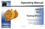 Preview for 1 page of Allied Systems AW3CP1A1556R11 Operating Manual