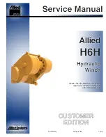 Preview for 1 page of Allied Systems H6H Service Manual