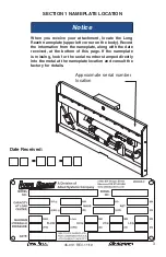 Предварительный просмотр 3 страницы Allied Systems Long Reach JSP Installation Maintenance And Service Manual