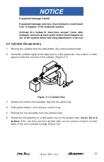 Предварительный просмотр 23 страницы Allied Systems Long Reach JSP Installation Maintenance And Service Manual