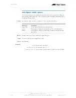 Preview for 278 page of Allied Telesis AlliedWare Plus 5.2.1 Software Reference Manual