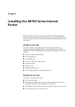 Preview for 11 page of Allied Telesis AR100 series User Manual