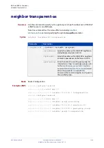 Предварительный просмотр 1288 страницы Allied Telesis AR2050V Command Reference Manual