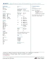 Preview for 2 page of Allied Telesis AT-2971T Specifications